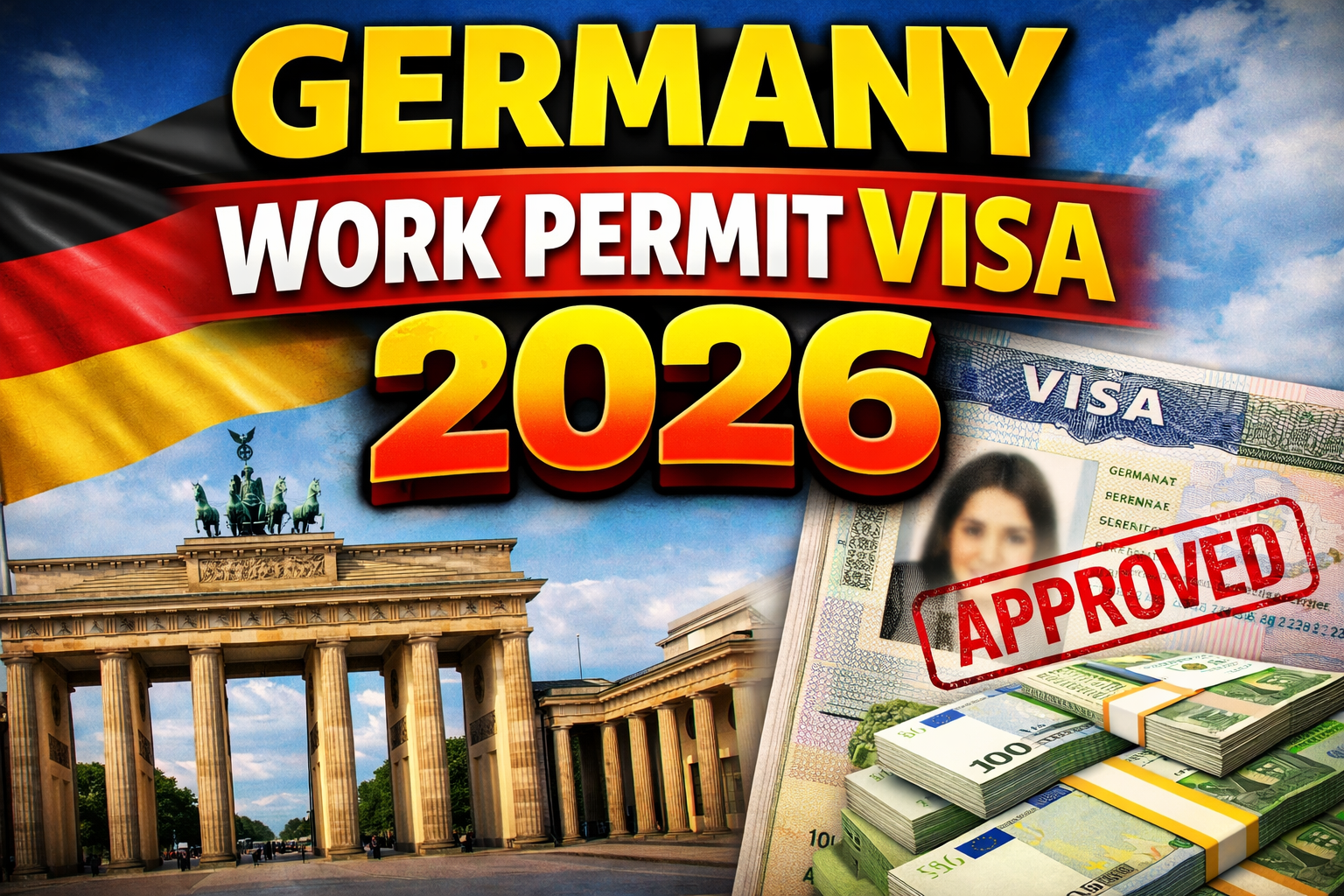 Germany work visa permit from Bangladesh